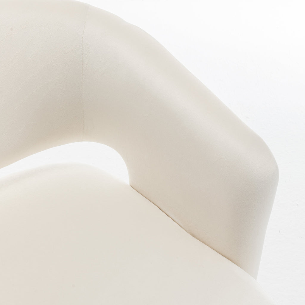 Swivel Barrel Chair, Velvet Accent Armchair 360 Degree Swivel