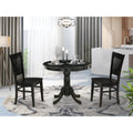 3-Piece Dining Room Set- 2 Kitchen Chair and Modern dining room table