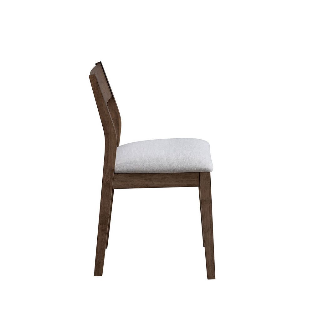 59” Solid Wood Modern Dining Table Set