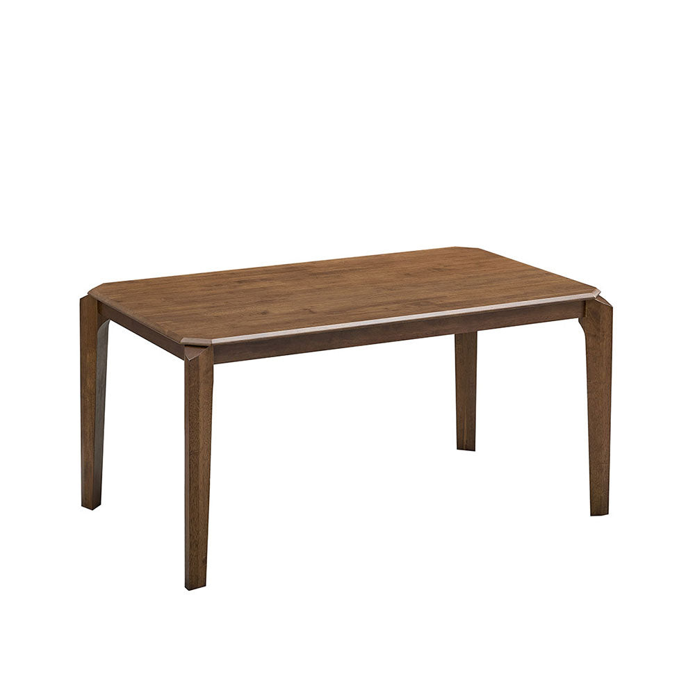 59” Solid Wood Modern Dining Table Set