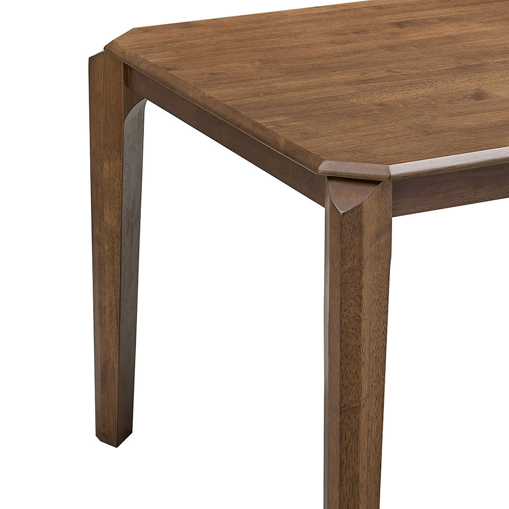 59” Solid Wood Modern Dining Table Set