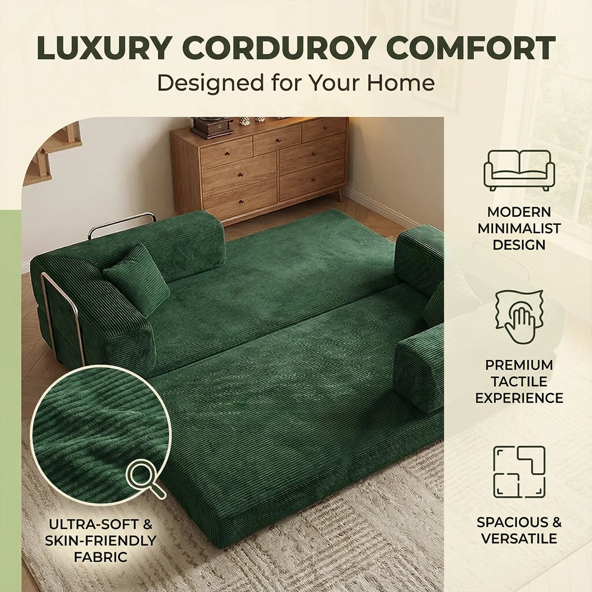Queen Size Futon Sofa Bed