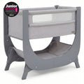 Shnuggle Air Lite Bedside Bassinet | Infant Crib | Height Adjustable Baby Bed with Mattress