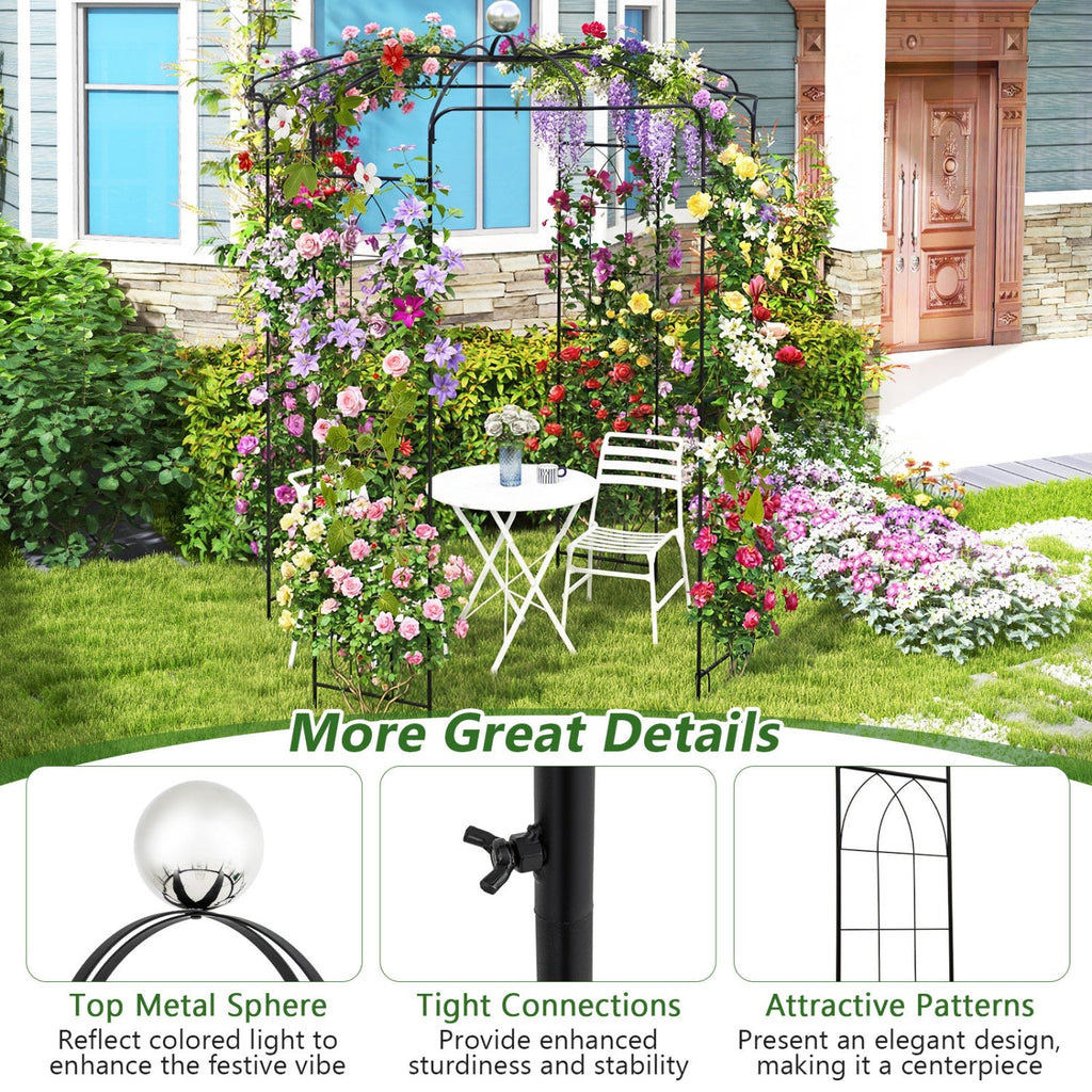 Birdcage Shape Gazebo for Climbing Plants