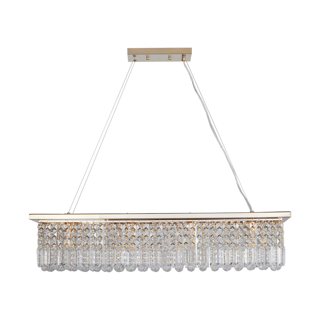 Modern Crystal Chandelier for Dining Room 8-Light