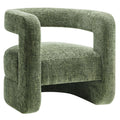 Upholstered Chenille Accent Chair