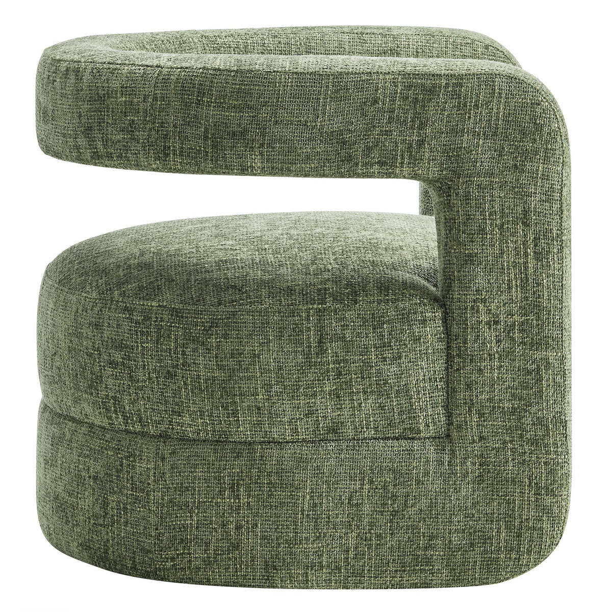 Upholstered Chenille Accent Chair