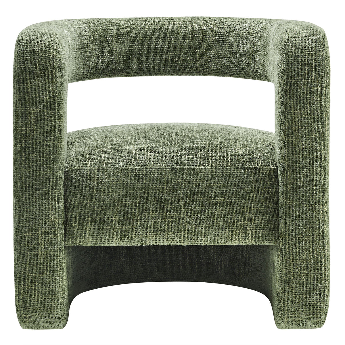 Upholstered Chenille Accent Chair