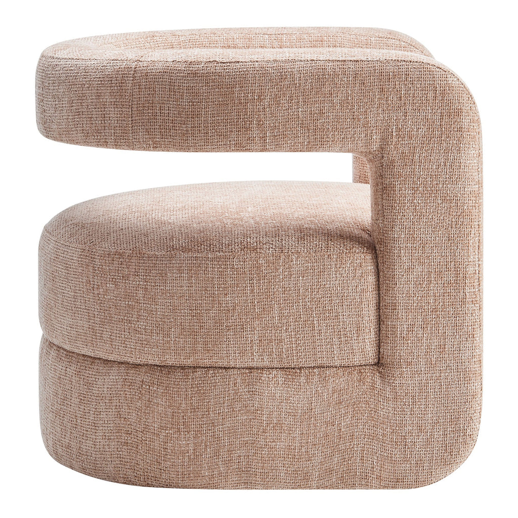 Upholstered Chenille Accent Chair