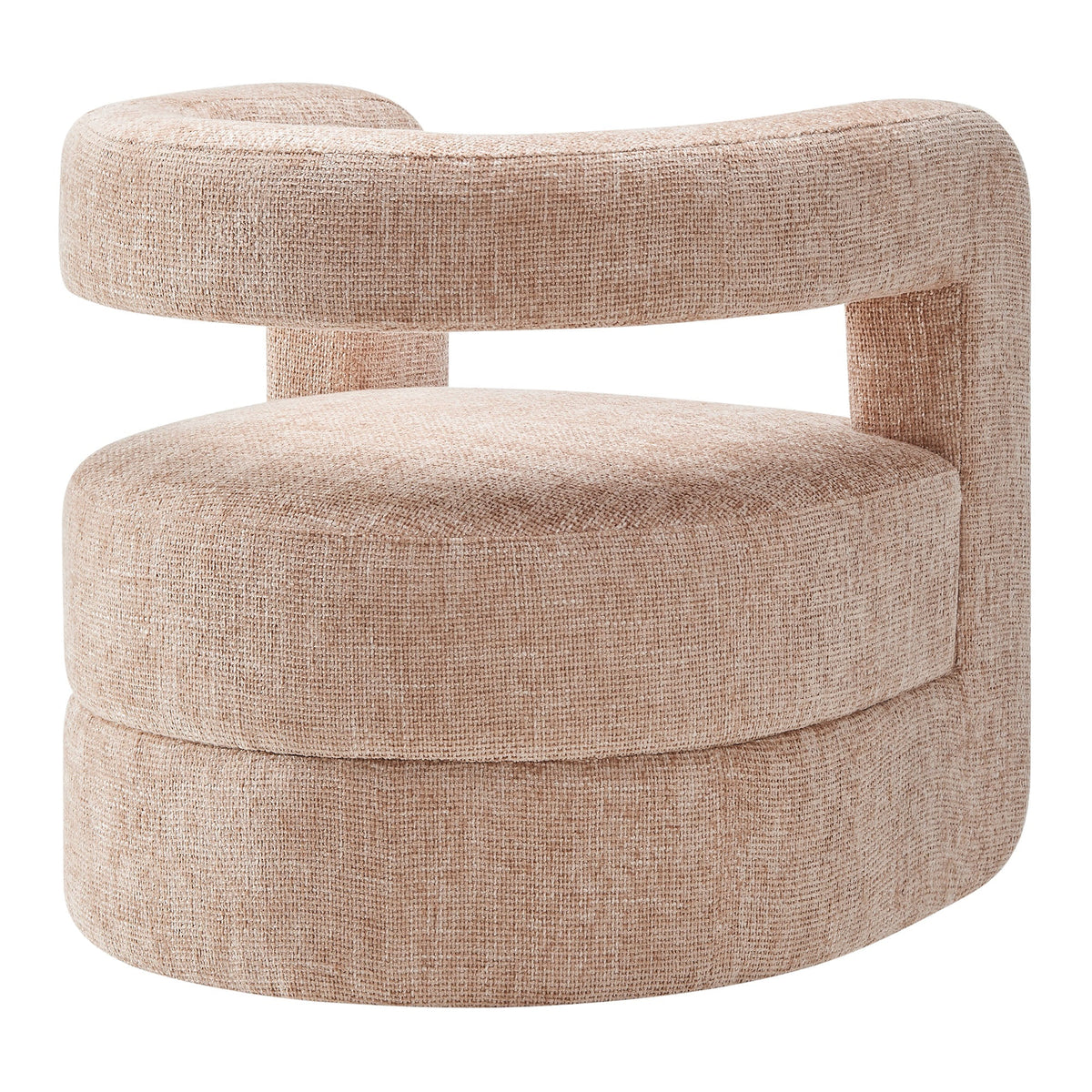 Upholstered Chenille Accent Chair