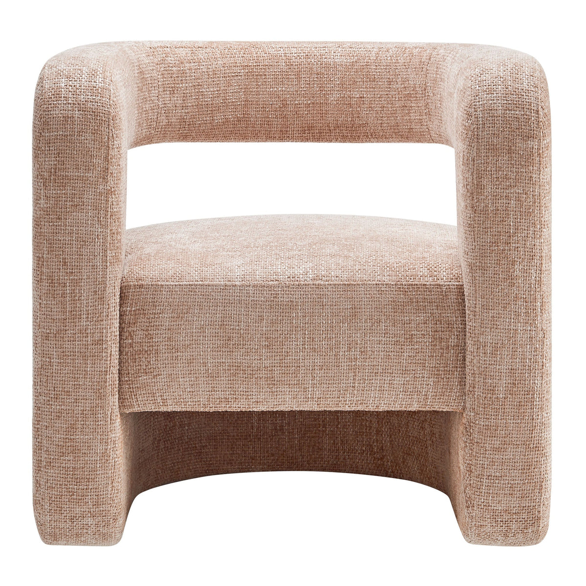 Upholstered Chenille Accent Chair