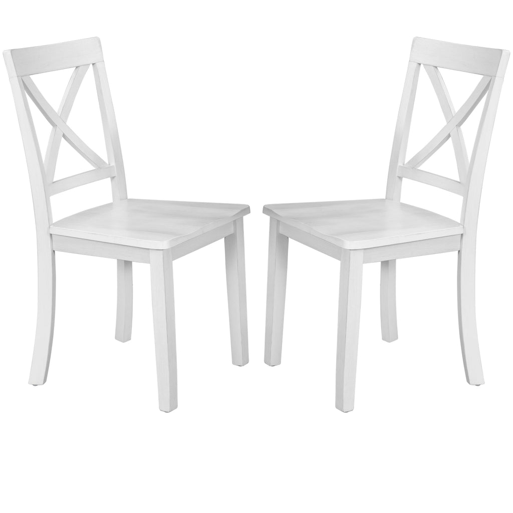 5 Pieces Dining Table and Chairs Set for 4