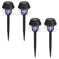 4 Pack Solar Powered Outdoor Mosquito Zapper
