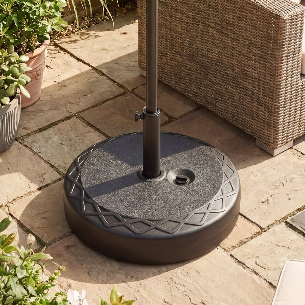 Umbrella Base 90# Heavy Duty Sand Filled Round Market Umbrella Stand
