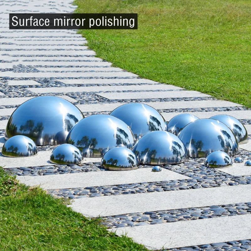 Stainless Steel Mirror Hollow Decorative Sphere