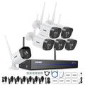 WS300 WiFi Video Surveillance System 5MP NVR 3MP IP Cameras Audio Recording