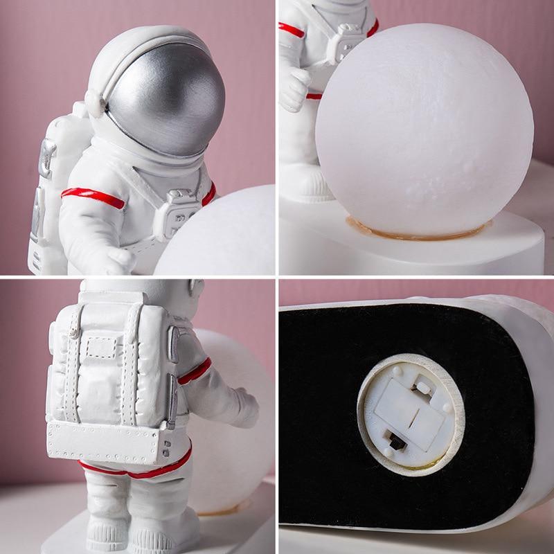 Astronaut Spaceman Moon Night Light