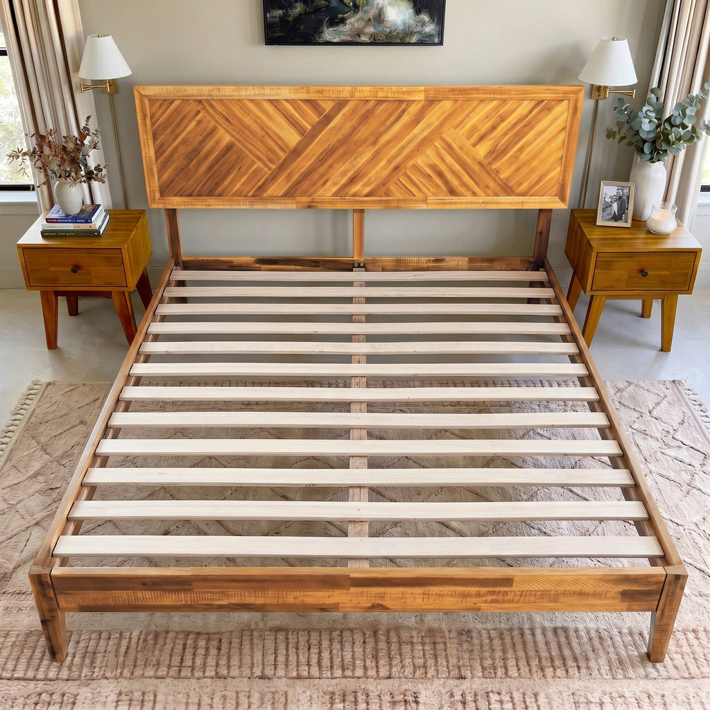 Sierra Solid Wood Bed Frame