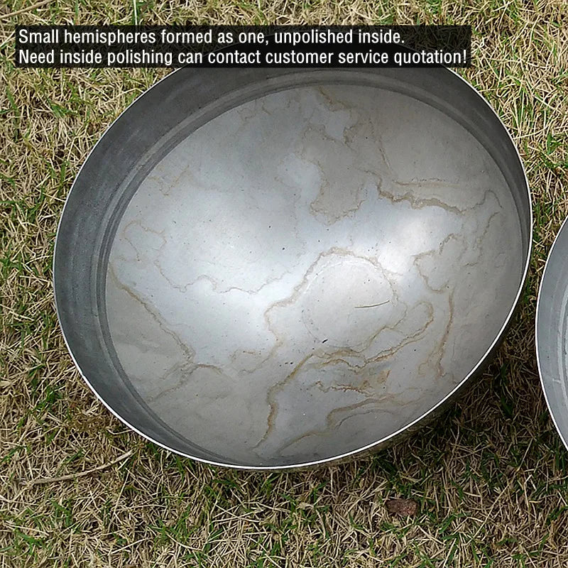 Stainless Steel Mirror Hollow Decorative Sphere