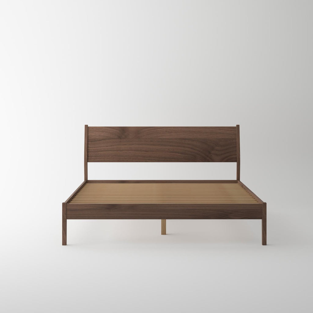 Isabella Mid Century Bedroom Set - Solid Black American Walnut