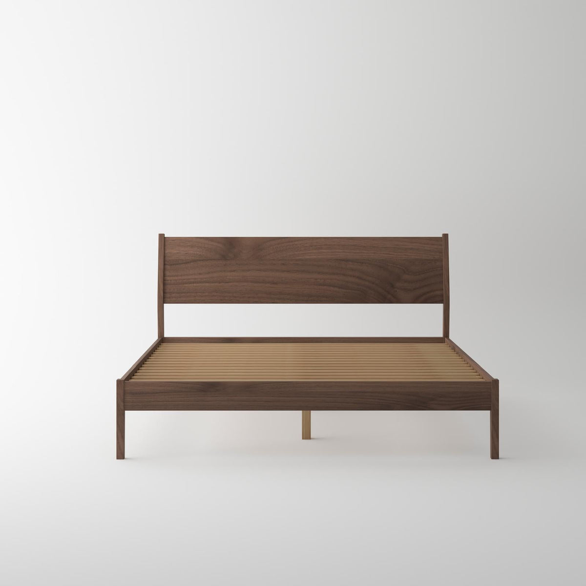 Isabella Mid Century Bedroom Set - Solid Black American Walnut