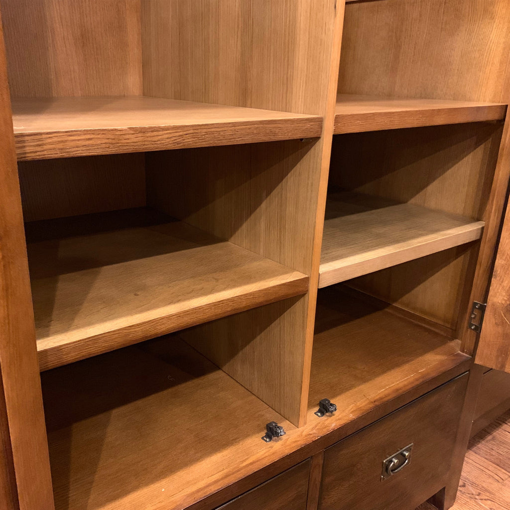 Mission 2 Door / 2 Drawer Armoire (Available in 2 Stains)