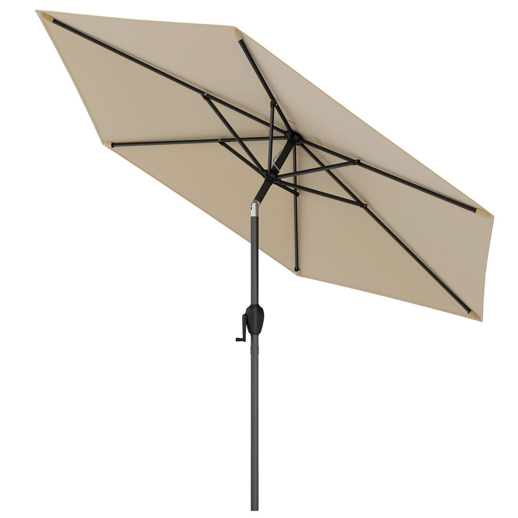 7.5 feet Patio Heavy Duty Market Umbrella with Push Button Tilt