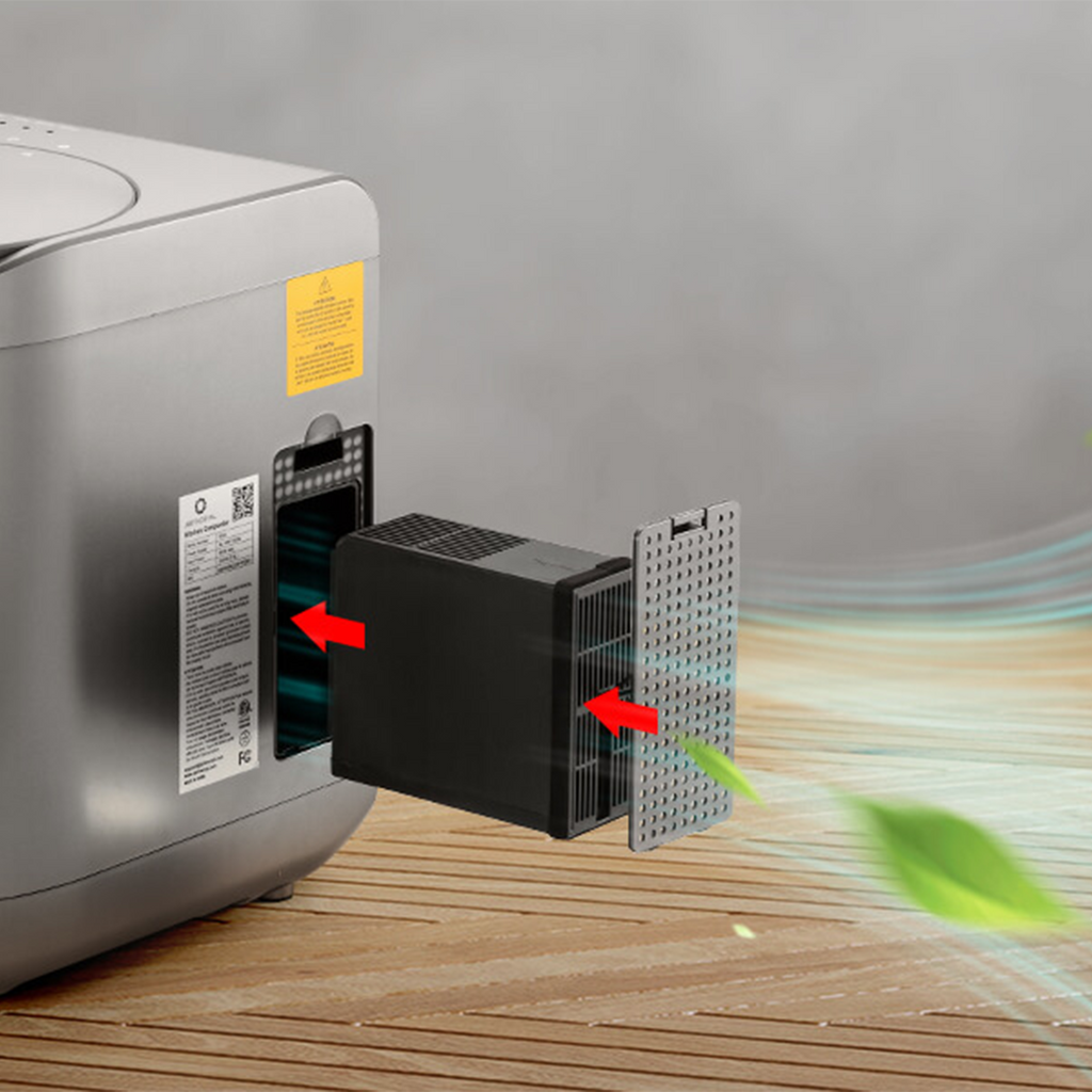 Electric Kitchen Composter, Visual Version