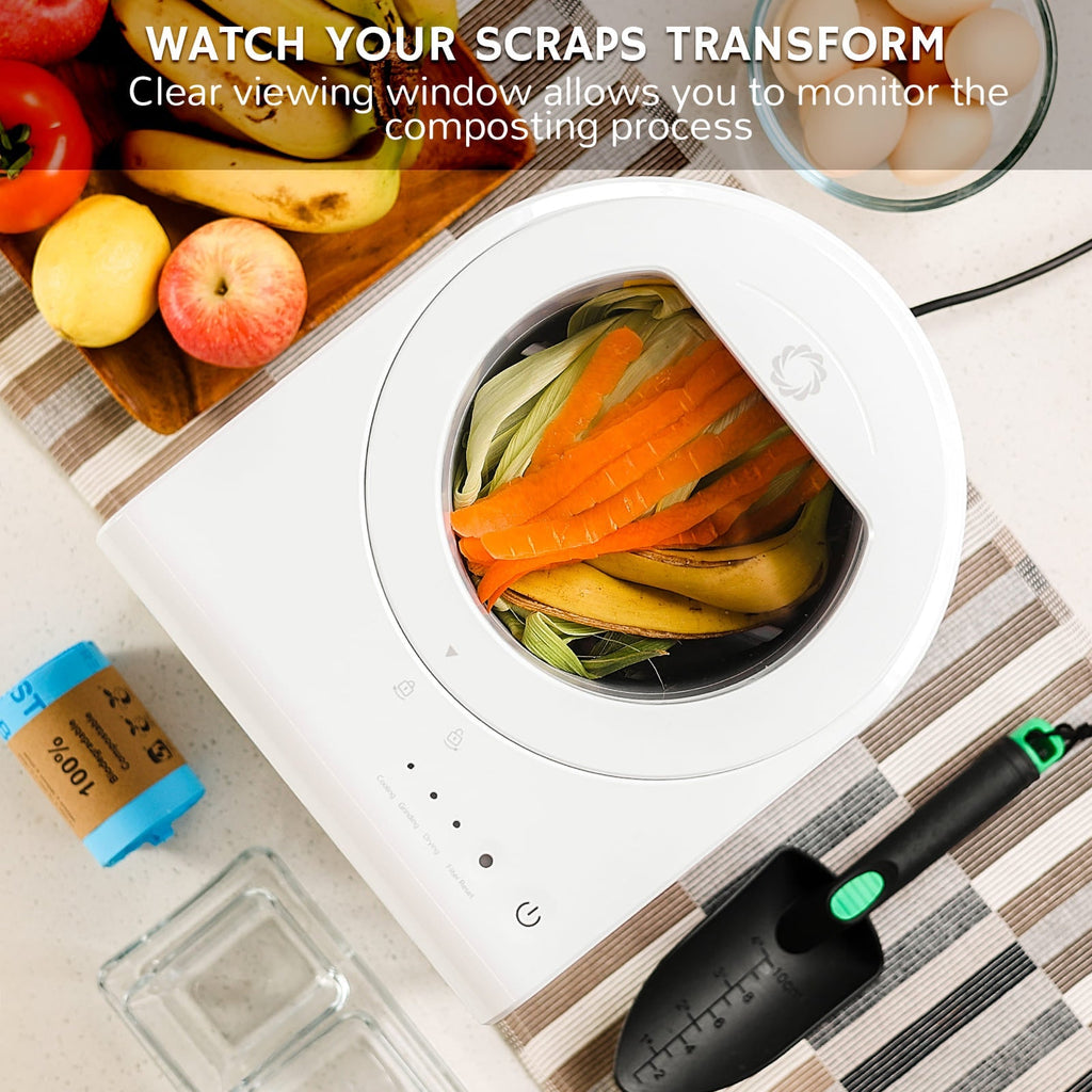 Electric Kitchen Composter, Visual Version