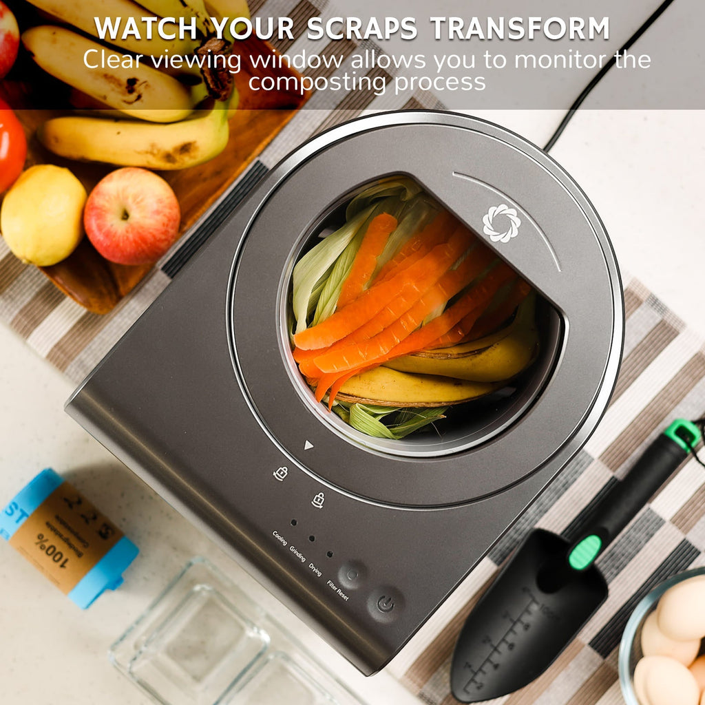 Electric Kitchen Composter, Visual Version