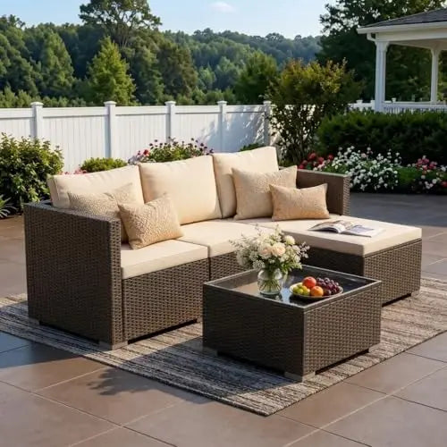 Patio Furniture Set 5 Piece