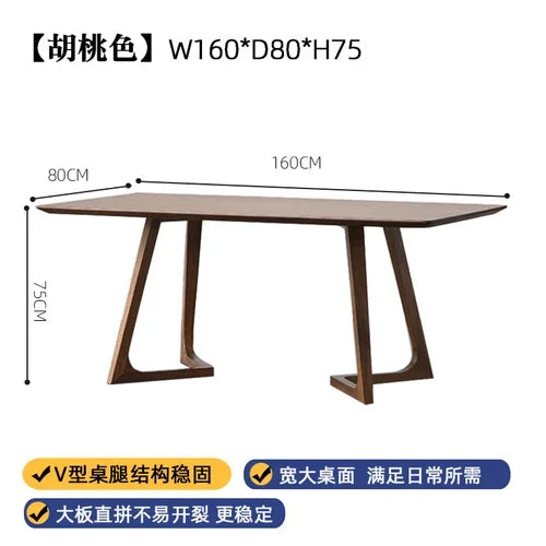 Italy Kitchen Table Wooden Luxury Design