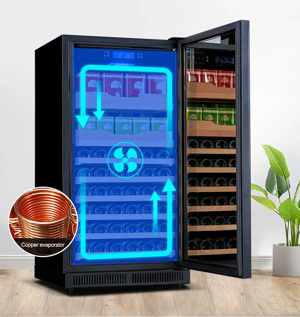 80 Bottle Wine Furniture Quiet Constant Temperature