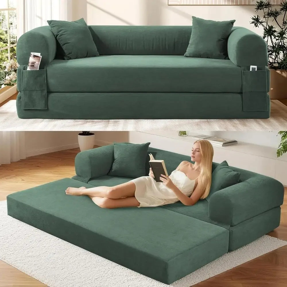 Convertible Sofa Bed with Storage