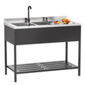 Black Stainless Steel Sink,