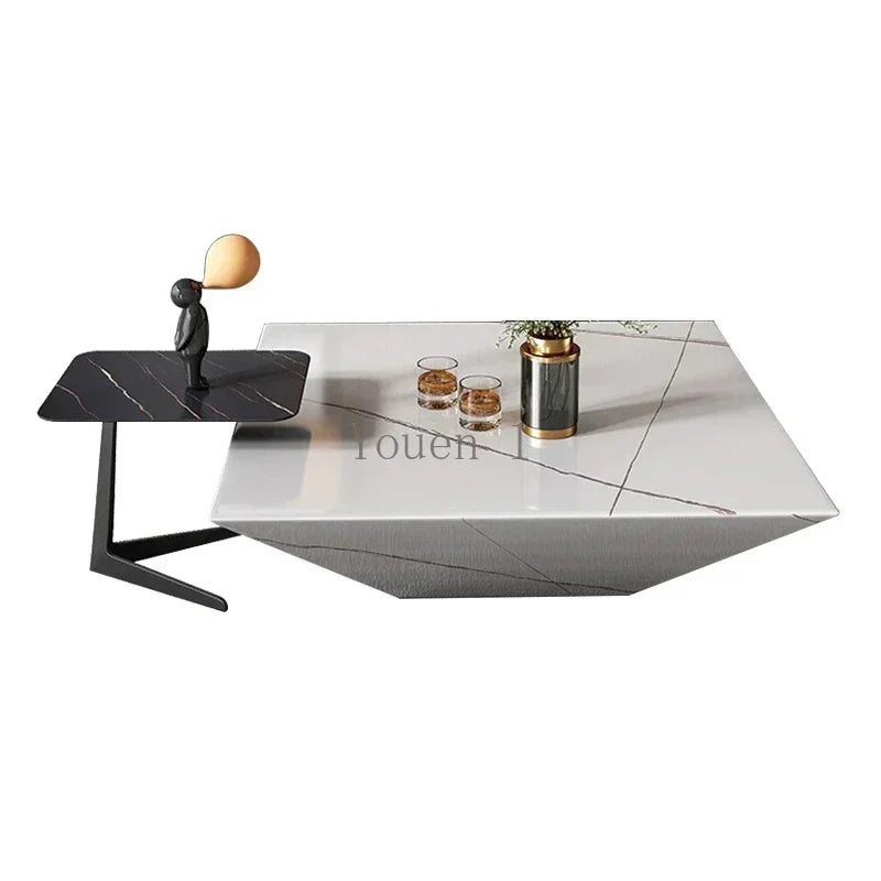 Corner Marble Elegant Coffee Tables