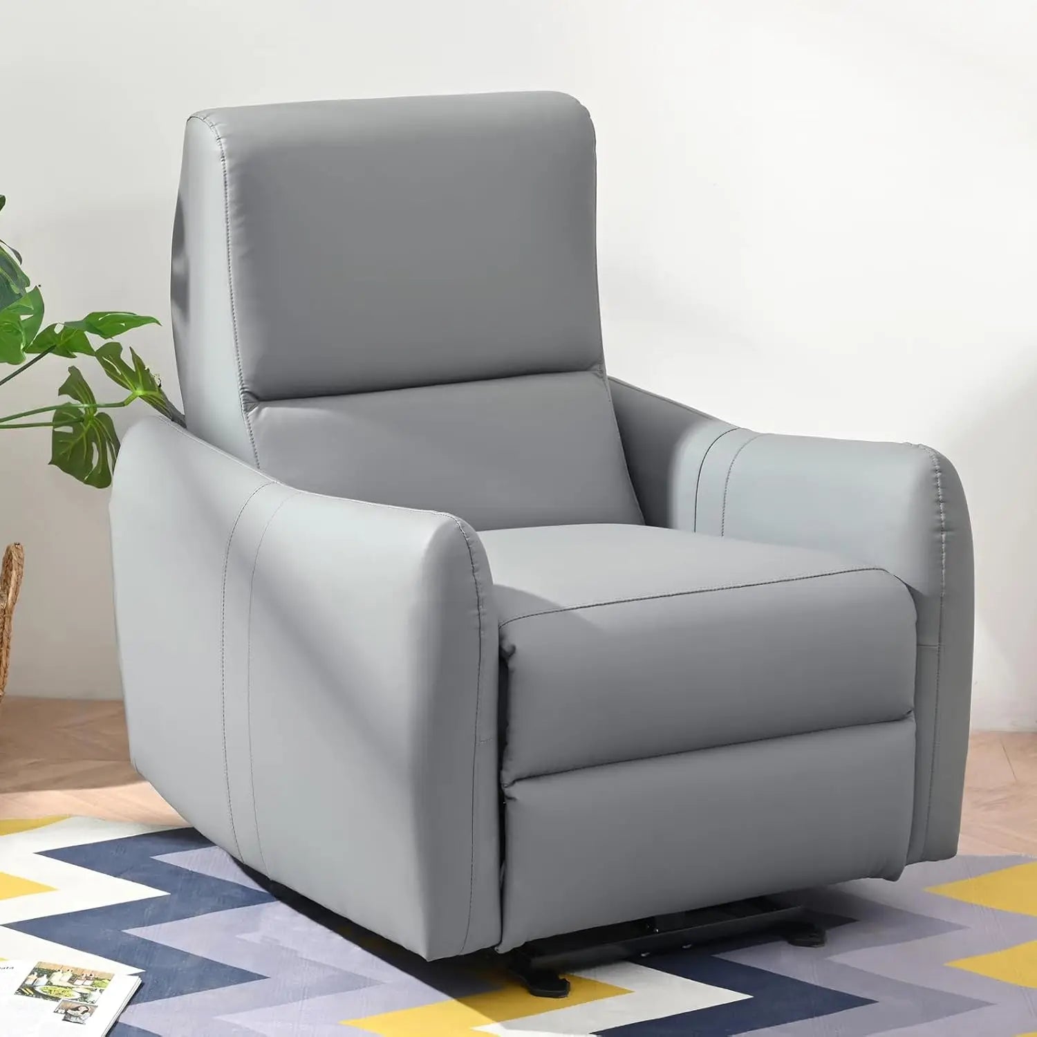 Wall Hugger Power Recliner Small Space USB