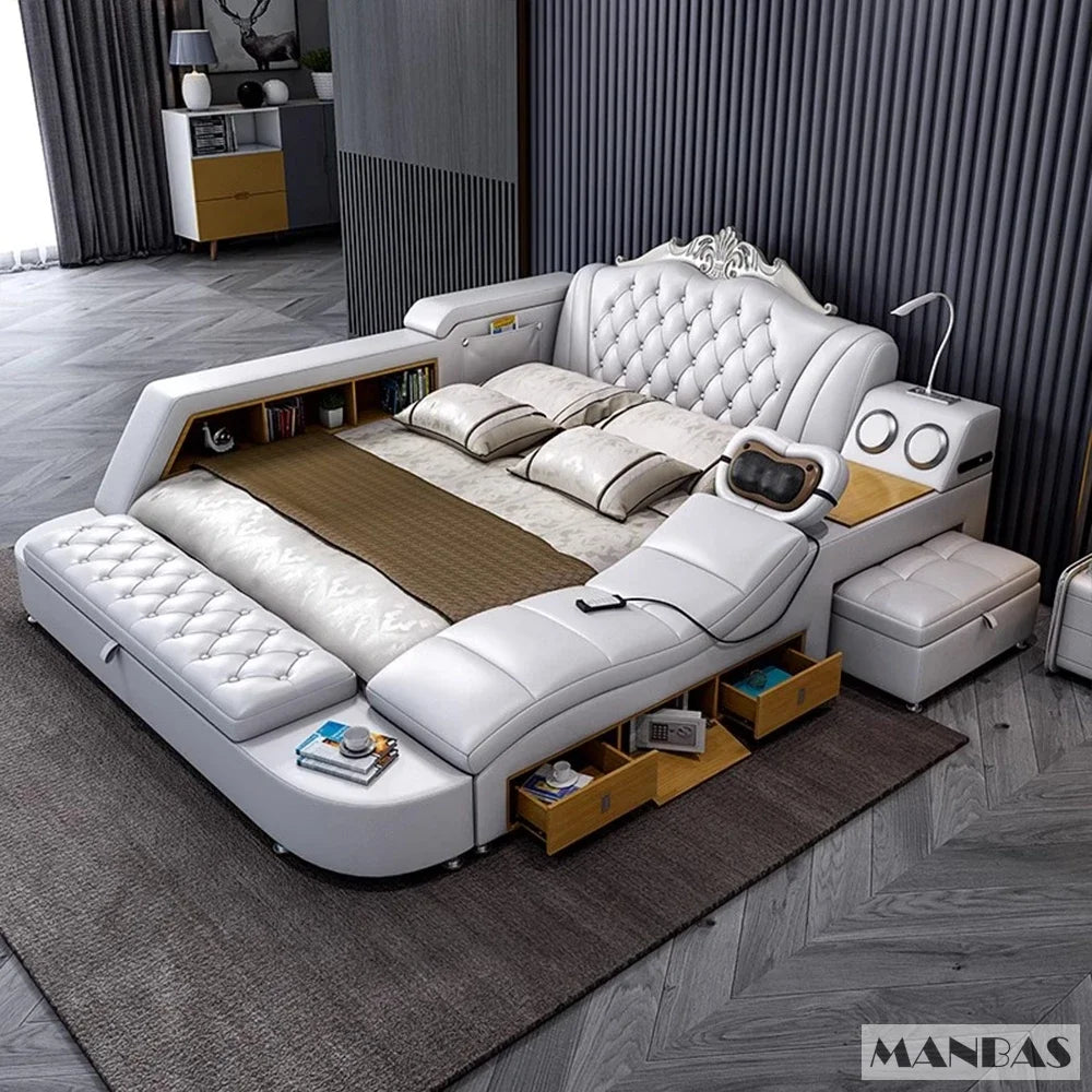 Ultimate Bed Frame Tech Smart Multifunctional Bed