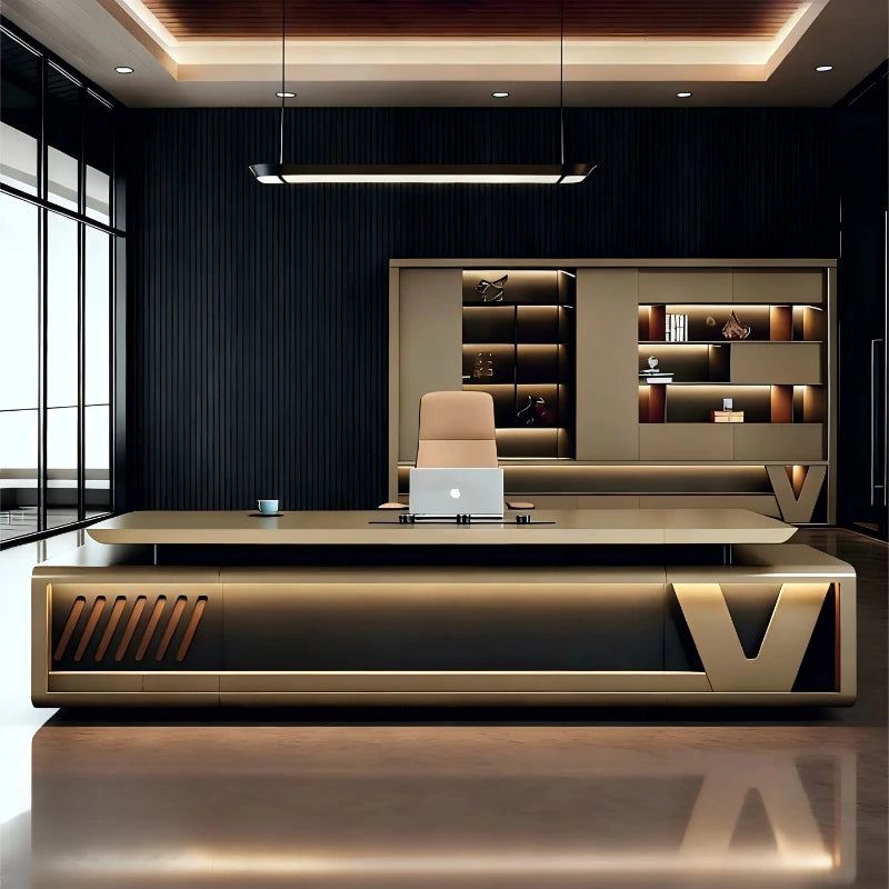 High end luxury design office desk