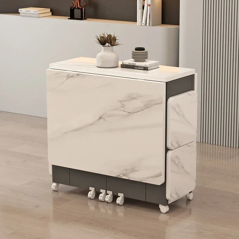 Italian Folding Dining Table 4 Stools