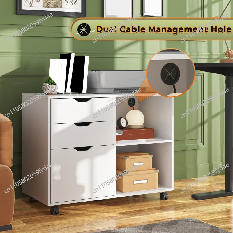Wood File Filling Cabinet Shelves