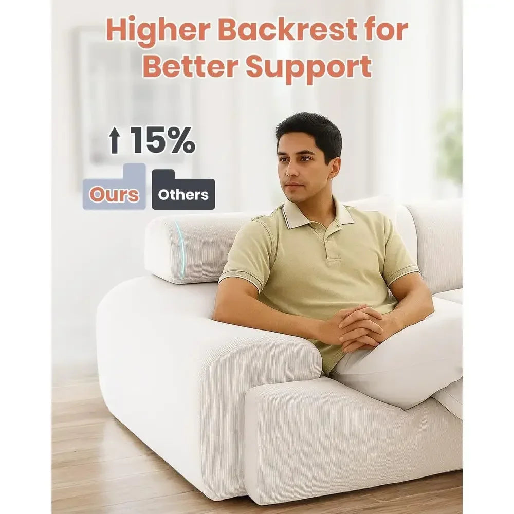 Compact Lounge Couch for Small Spaces