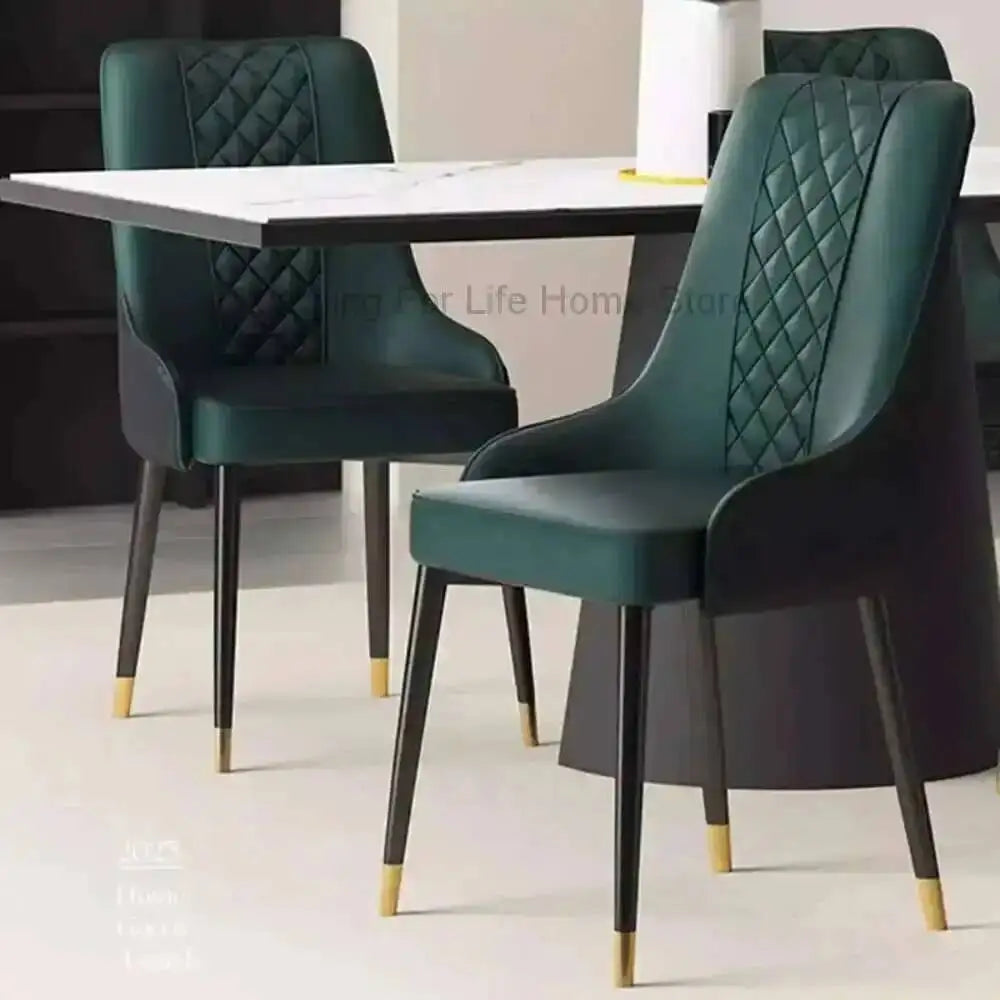 Luxurious Modern Leather Dining Chairs