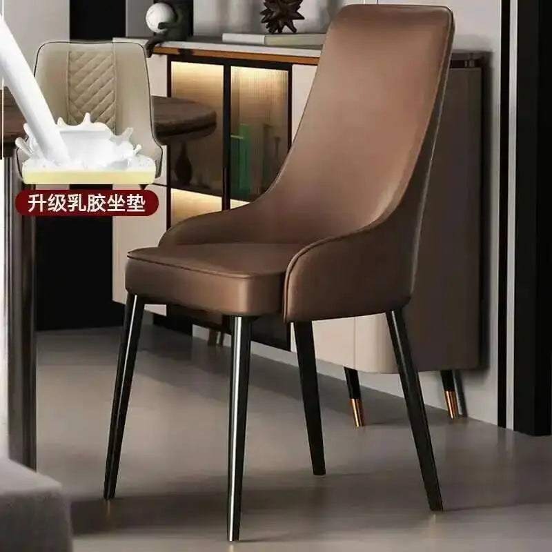 Luxurious Modern Leather Dining Chairs