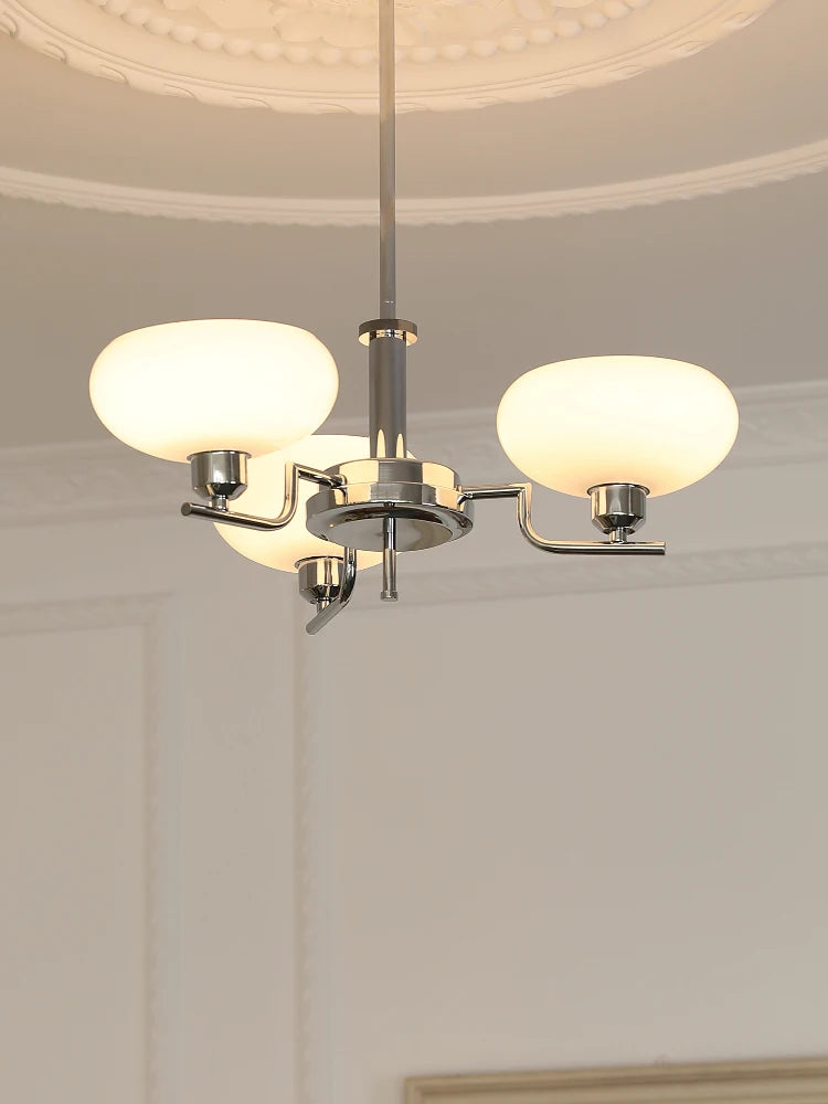 Bauhaus modern French chandelier