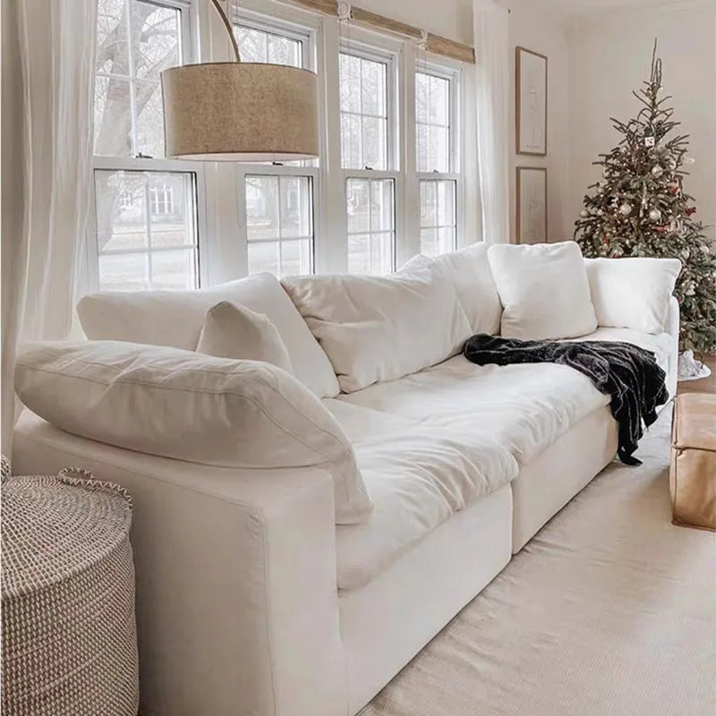 Cloud Depth Sofa with Down-filled Cushions
