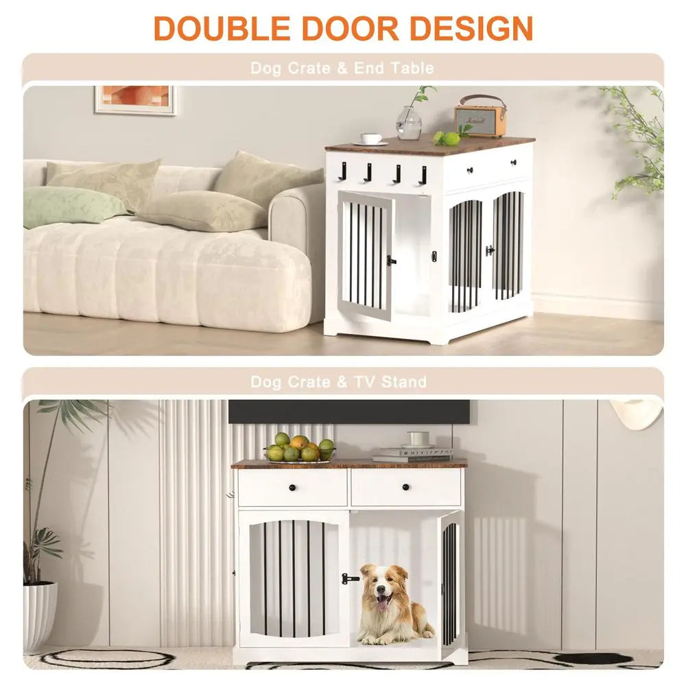 Dog Crate Farmhouse Dog Furniture