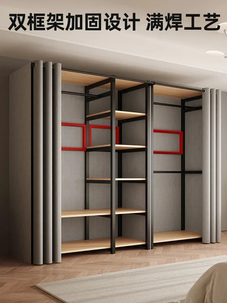 Integrated household easy assembly steel frame