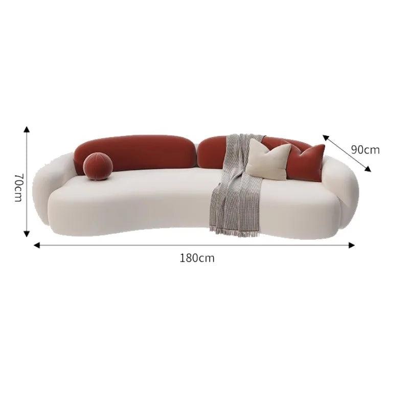 European Luxury Minimalist Modern Sofa