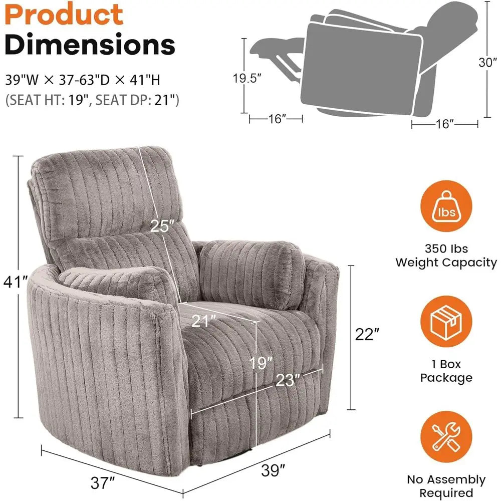 Swivel Rocker Recliner Chair